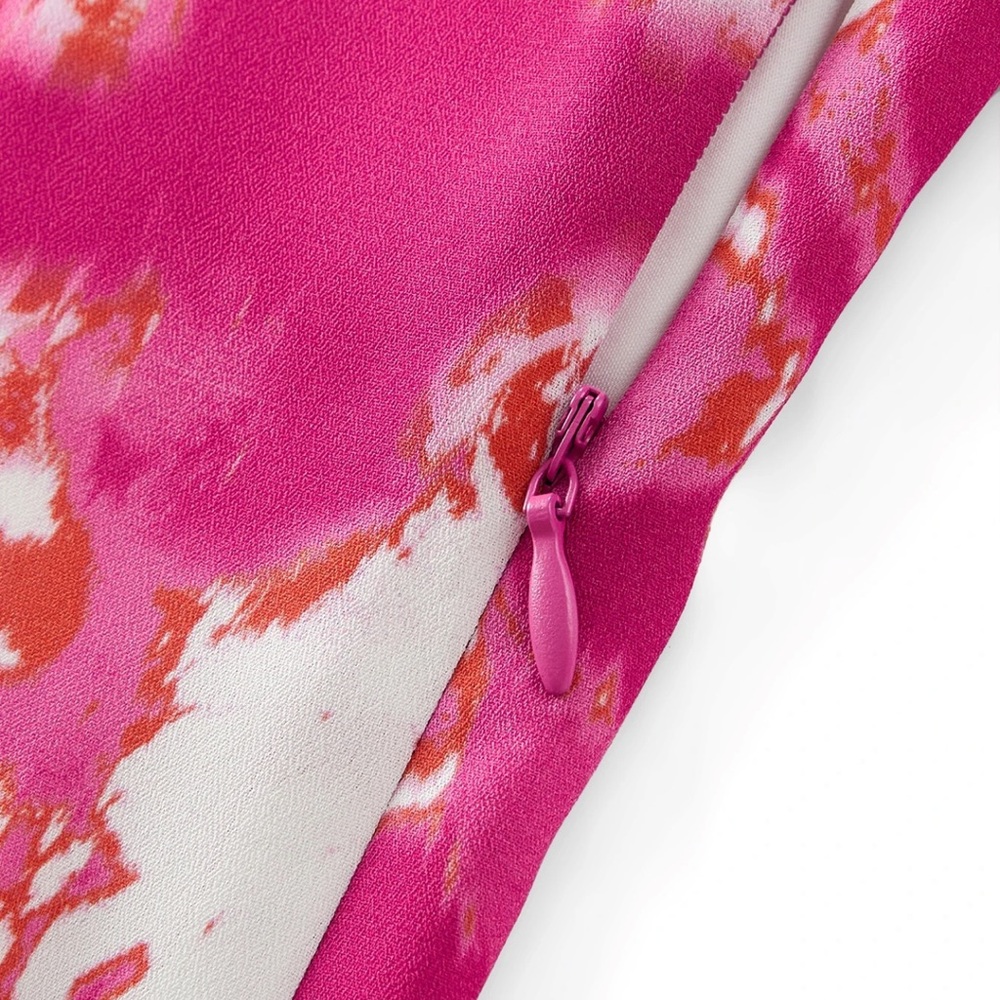 MOTF Vibrant Pink Floral Maxi Dress - Picture 7 of 8